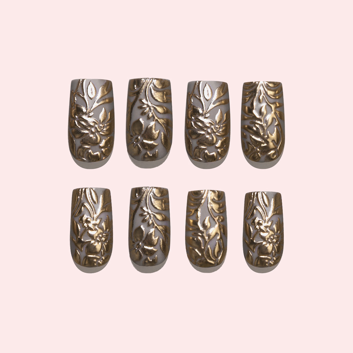 Gel Press On Nails 16 Sizes-32 Pcs Kit DK-24103