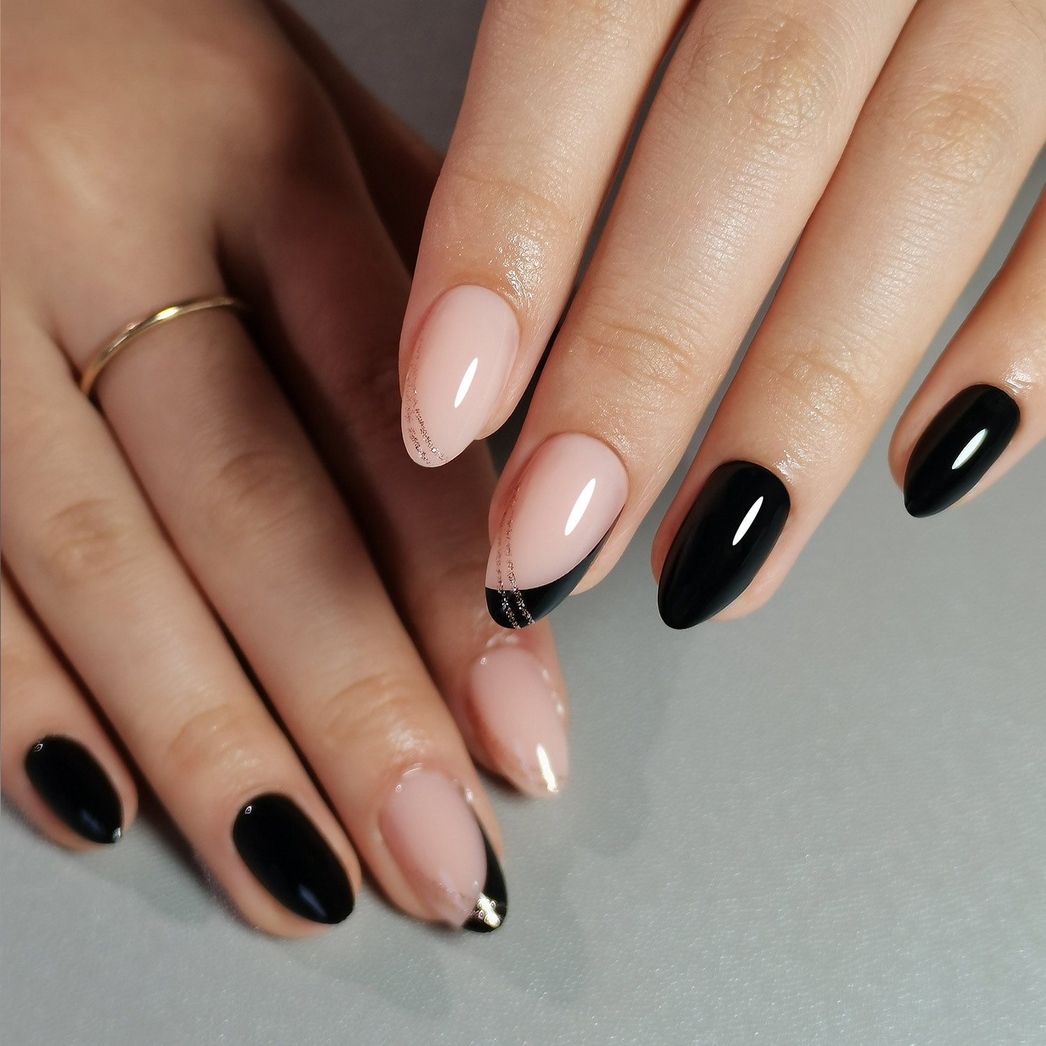 Gel Press On Nails 16 Sizes-32 Pcs Kit JP2859