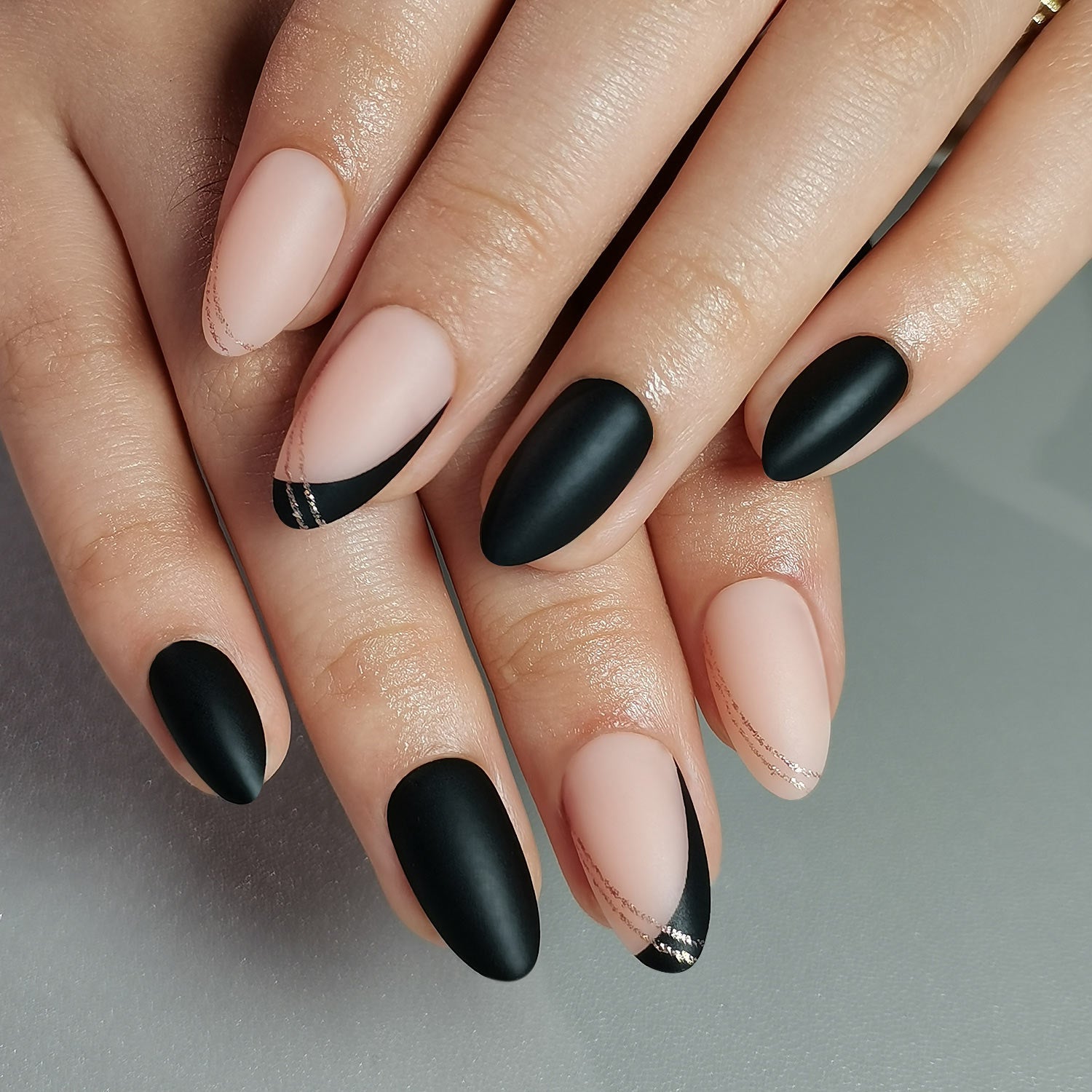 Gel Press On Nails 16 Sizes-32 Pcs Kit JP2859