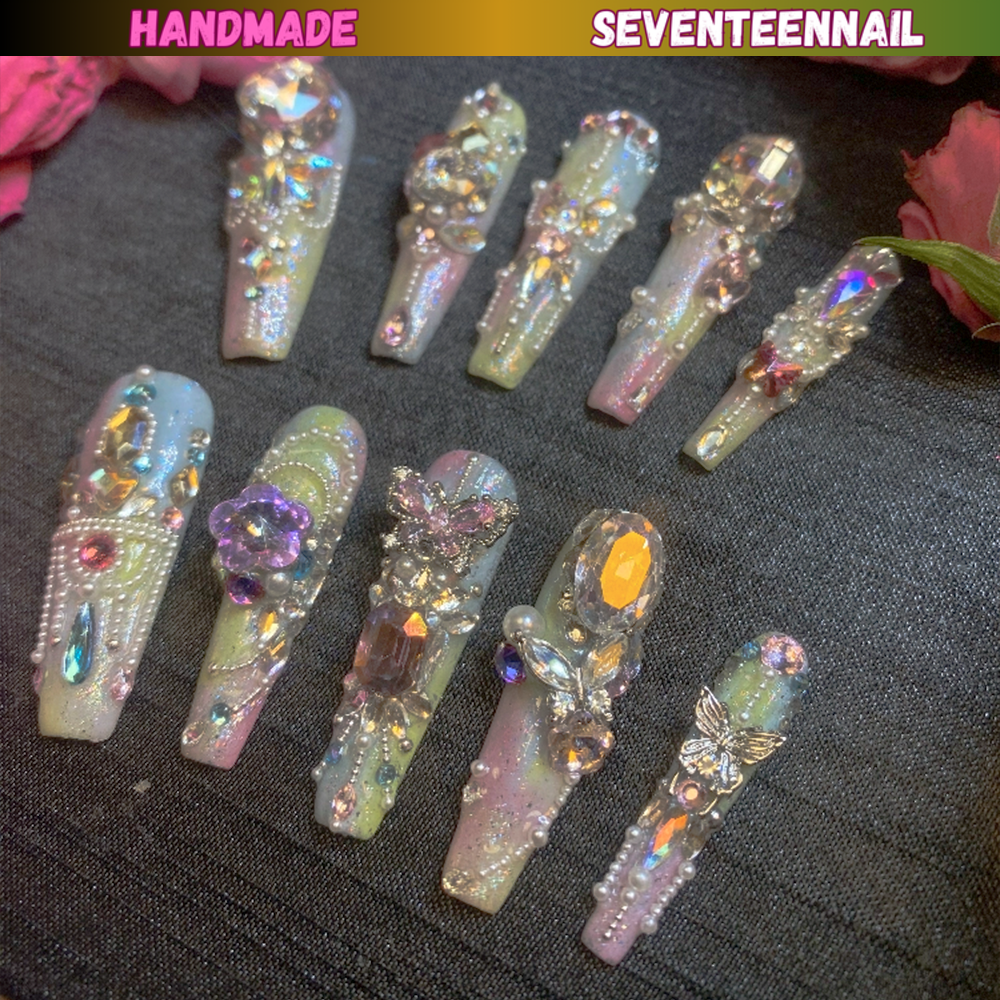 Secret Garden Queen Press On Nails