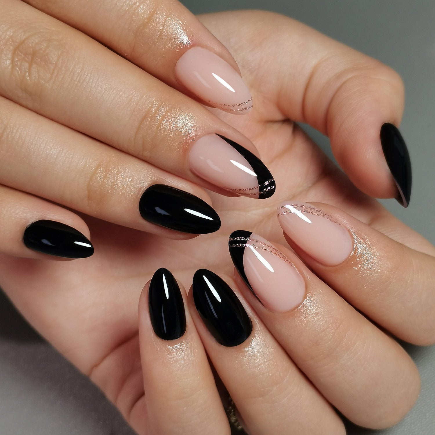 Gel Press On Nails 16 Sizes-32 Pcs Kit JP2859