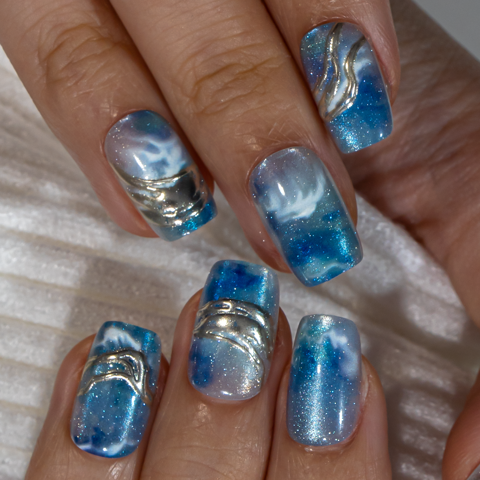 15 Sizes-30 Pcs 3D Press On nails TK3D-T319-