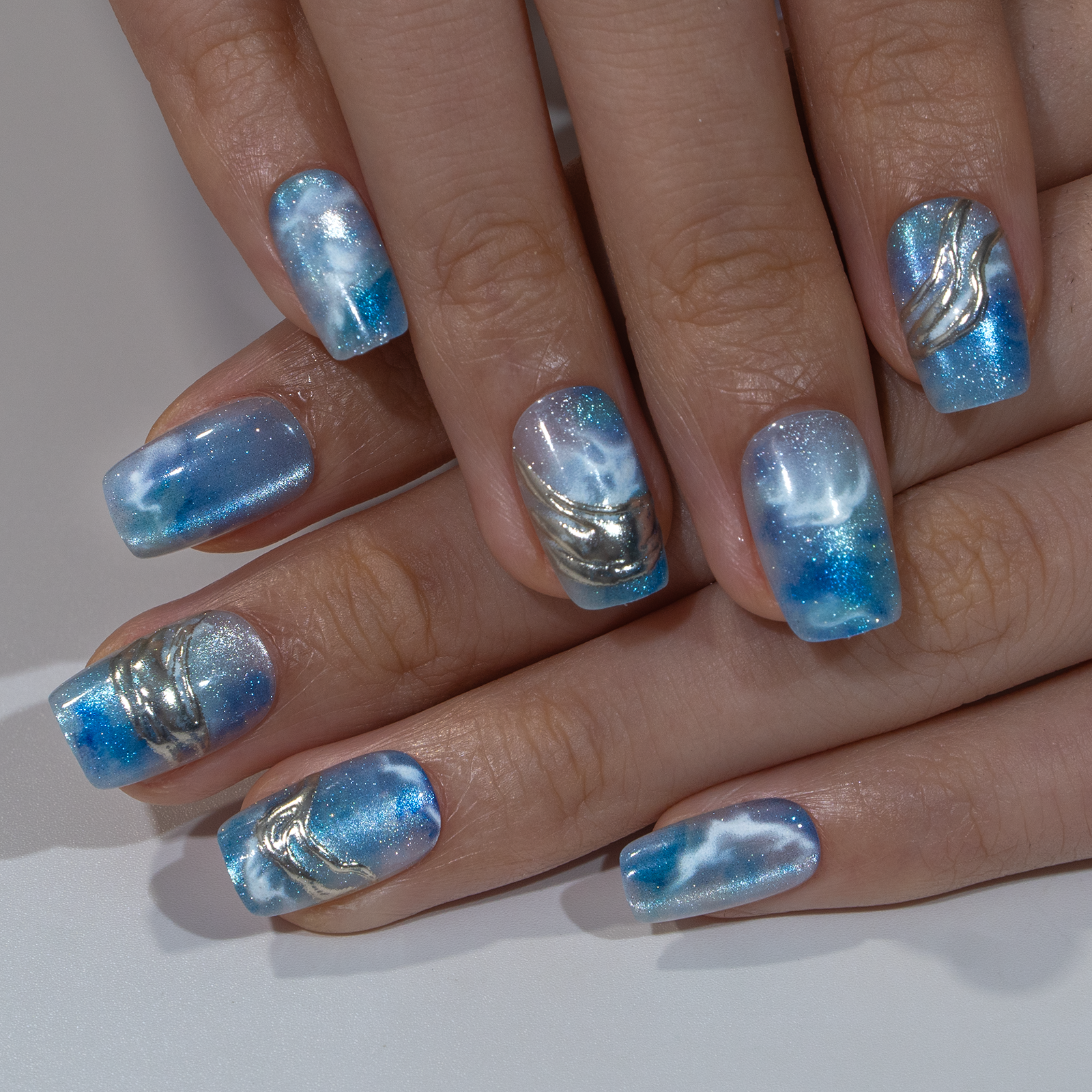 15 Sizes-30 Pcs 3D Press On nails TK3D-T319-