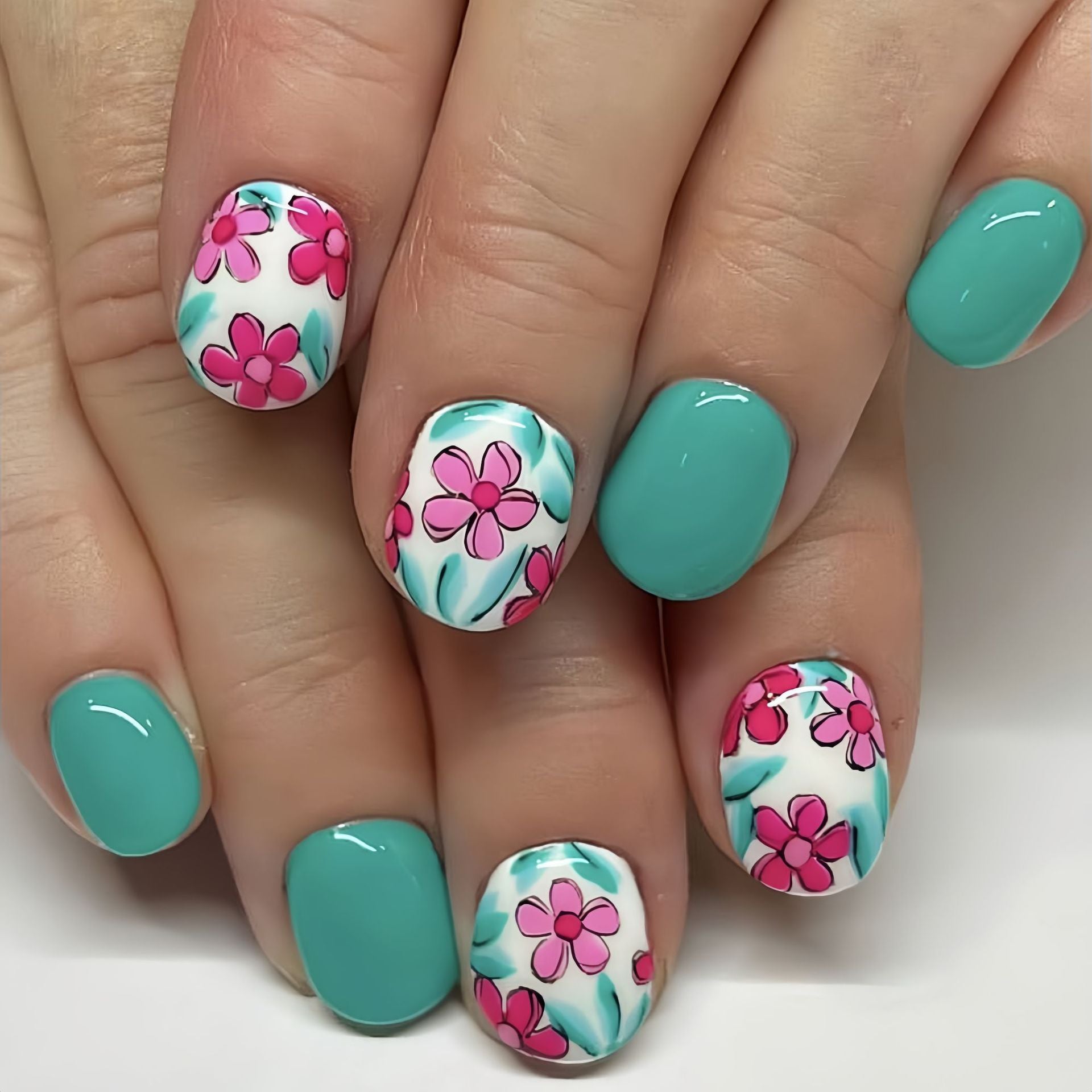 Weekly deals 15 Sizes-30 Pcs Acrylic Press On Nails X004PQY92B