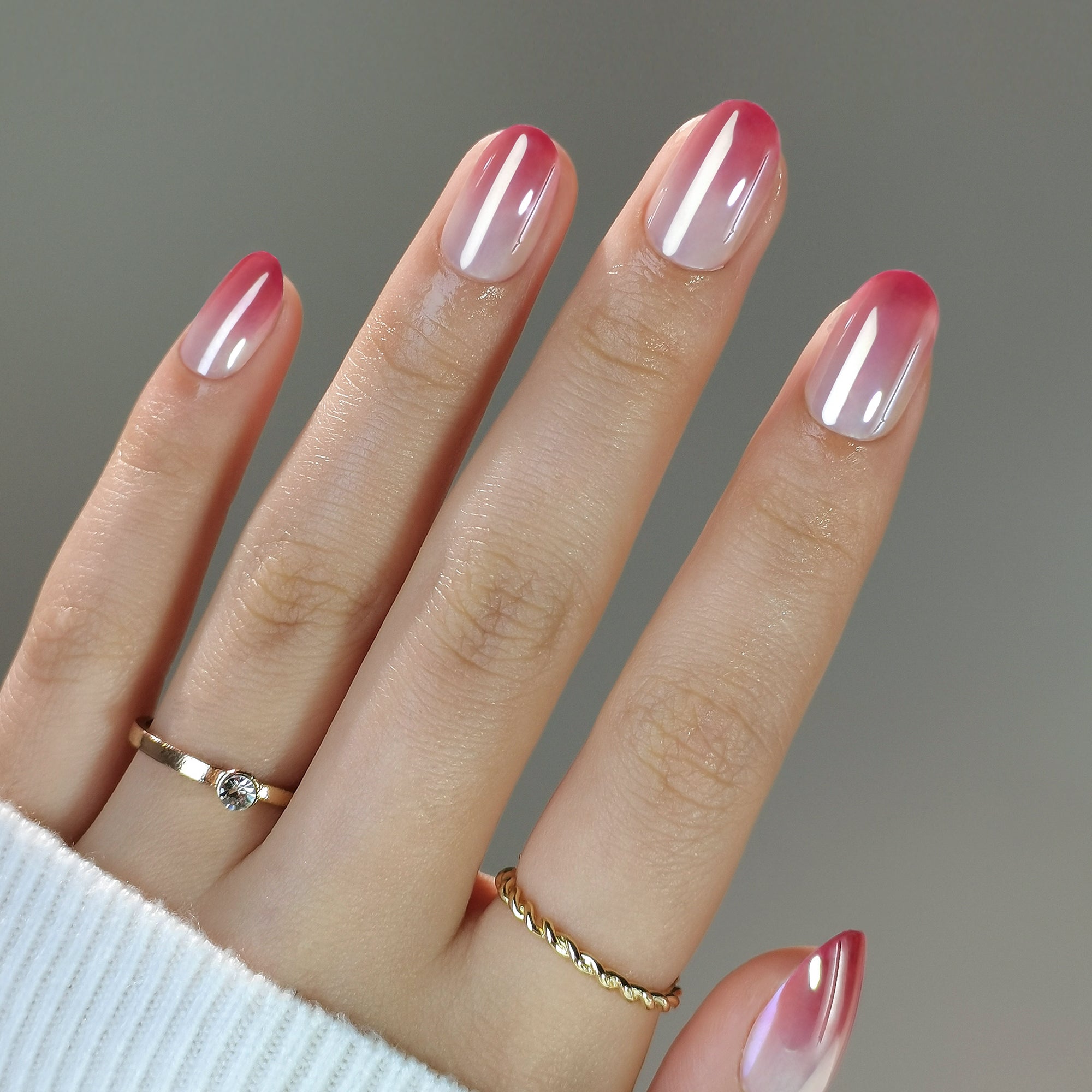 15 Sizes-30 Pcs Acrylic Press On Nails XNQC143