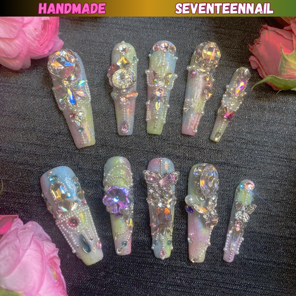 Secret Garden Queen Press On Nails