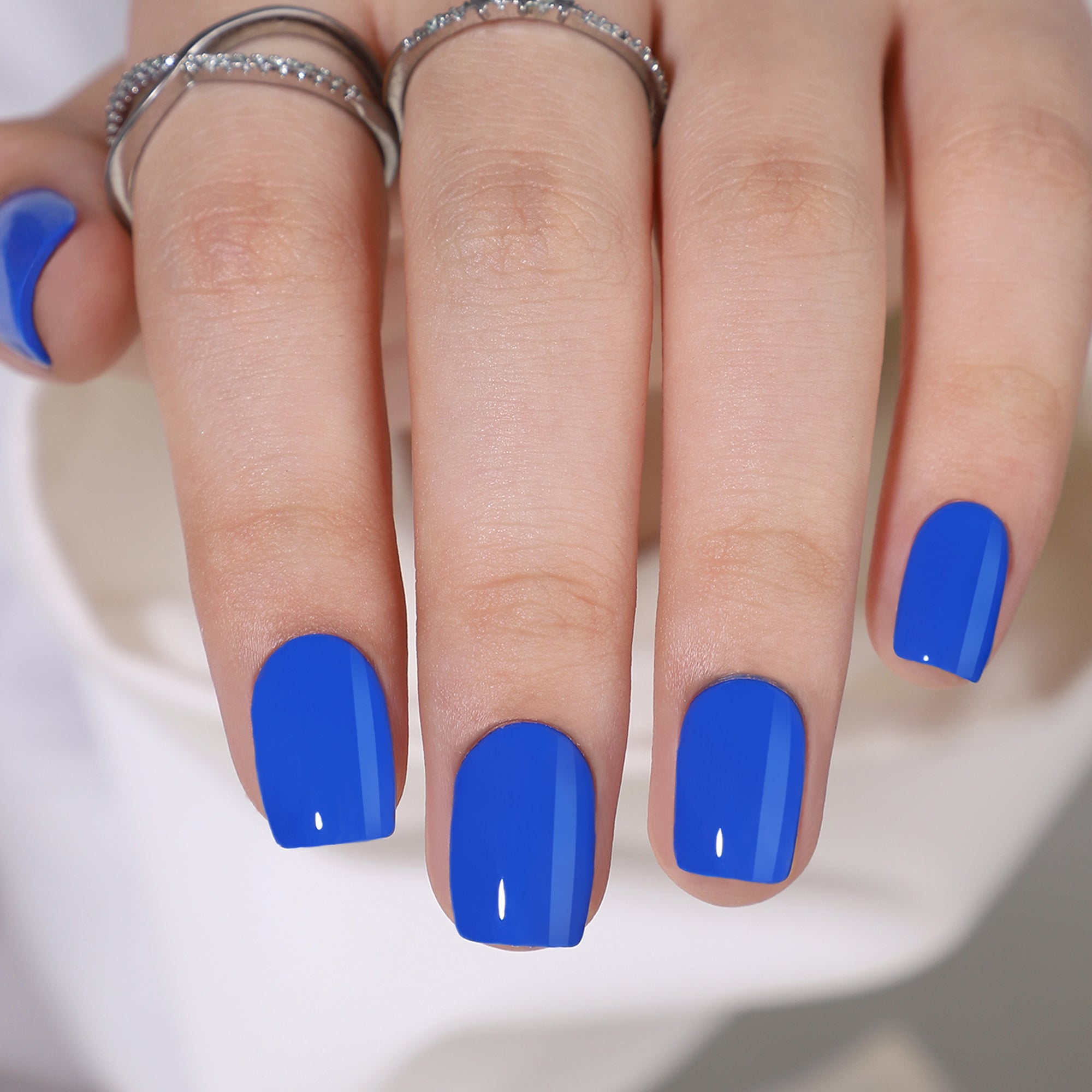 Gel Press On Nails 16 Sizes-32 Pcs Kit F056 MH-5