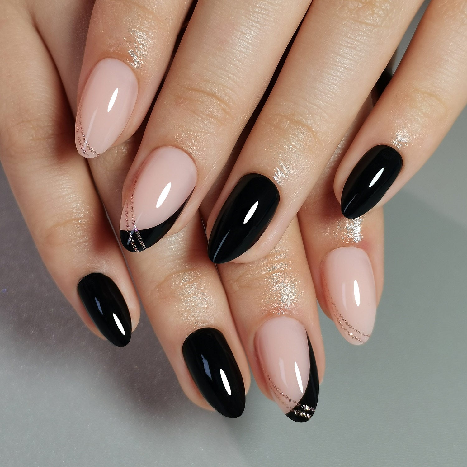 Gel Press On Nails 16 Sizes-32 Pcs Kit X004KPHNED