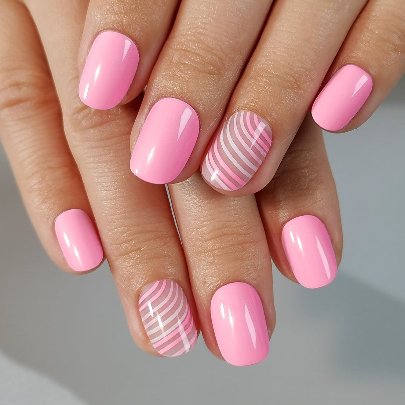 Gel Press On Nails 16 Sizes-32 Pcs Kit X004PR30JD