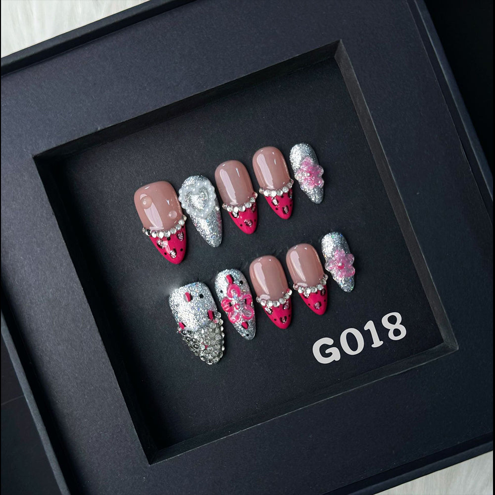 Sweetheart Party-Handmade Nails
