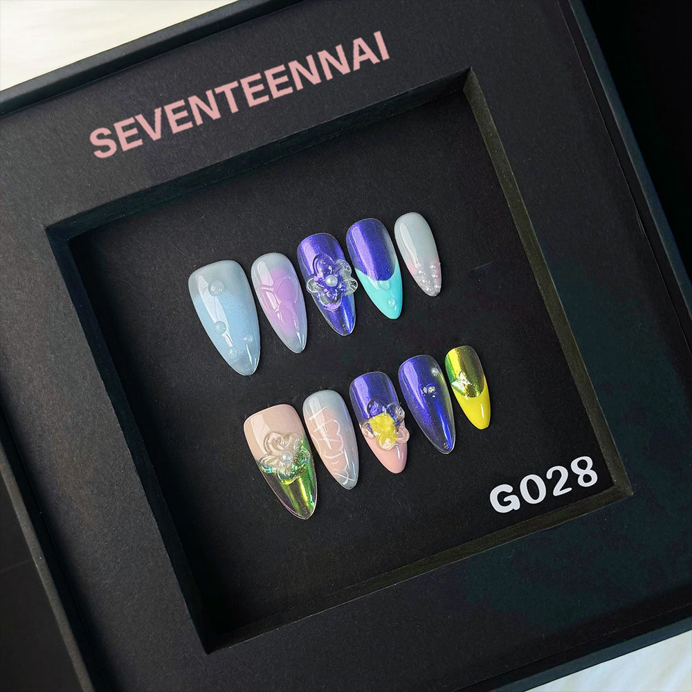 Twilight Garden-Handmade Nails