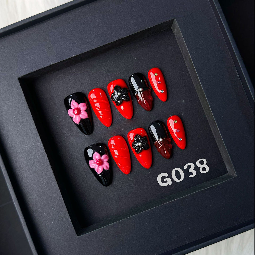 Wild Blossom-Handmade Nails
