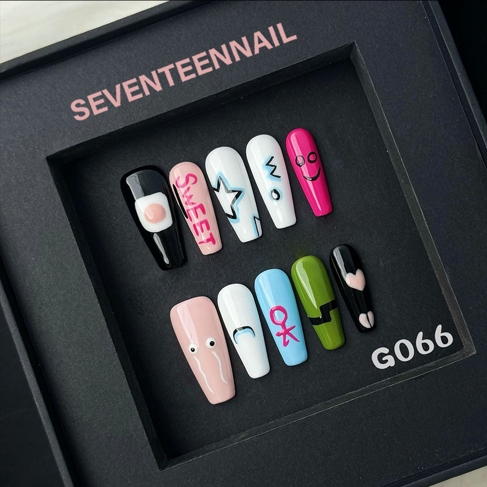 Playground Party-Handmade Nails