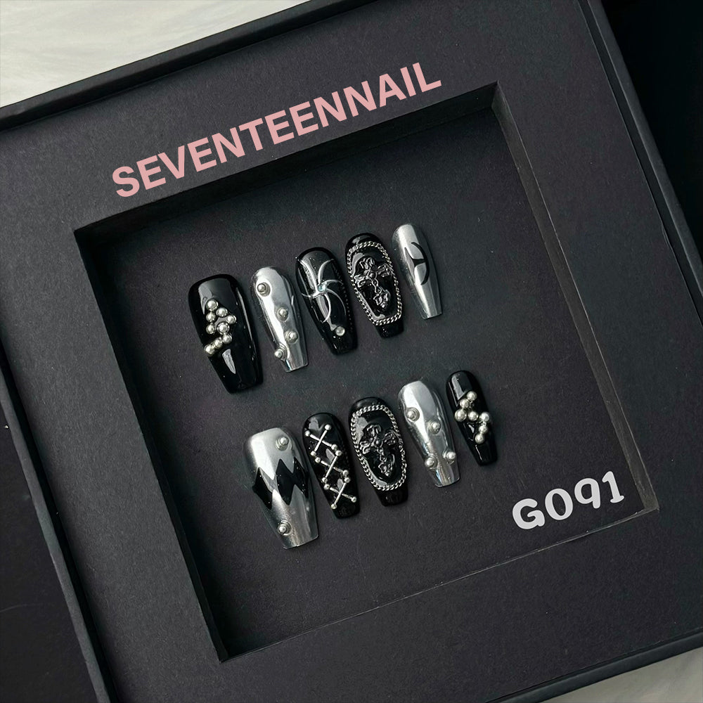 Metallic Soul-Handmade Nails