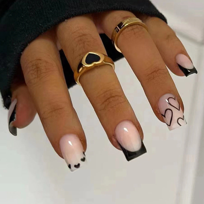 24pcs/Set Press On Nails W422