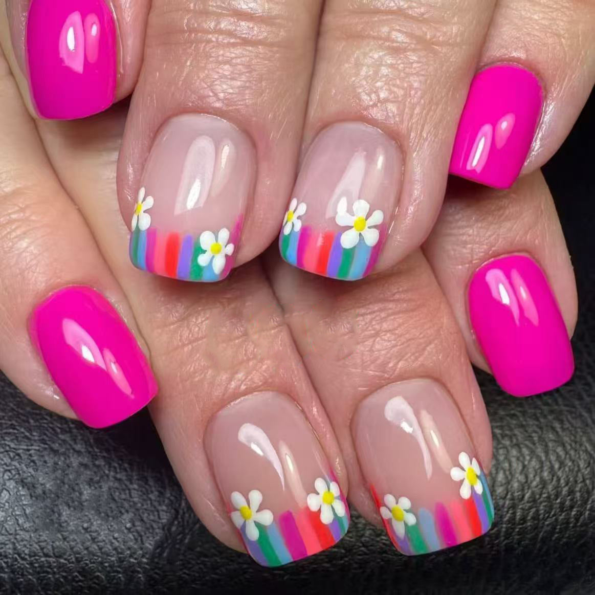 Weekly deals 15 Sizes-30 Pcs Acrylic Press On Nails X004PR30JX