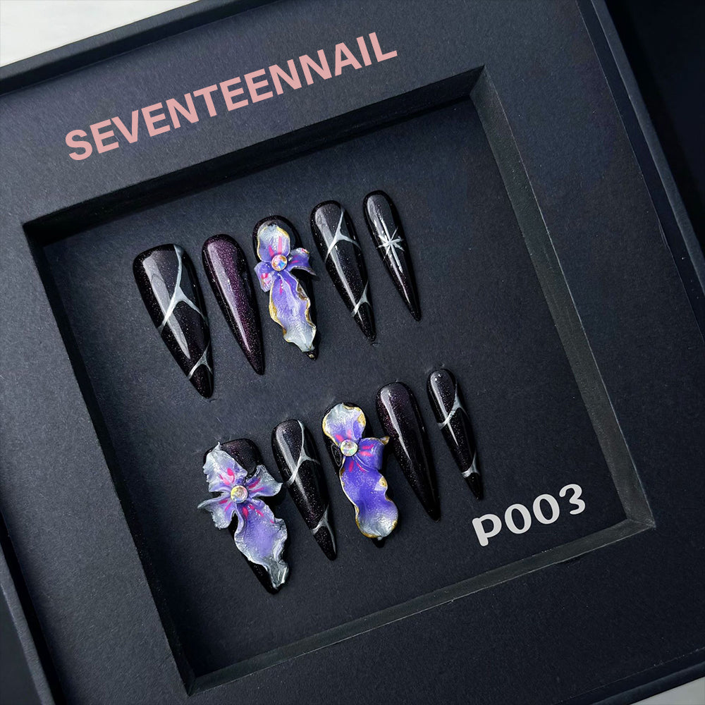 Mystic Violet-Handmade Nails