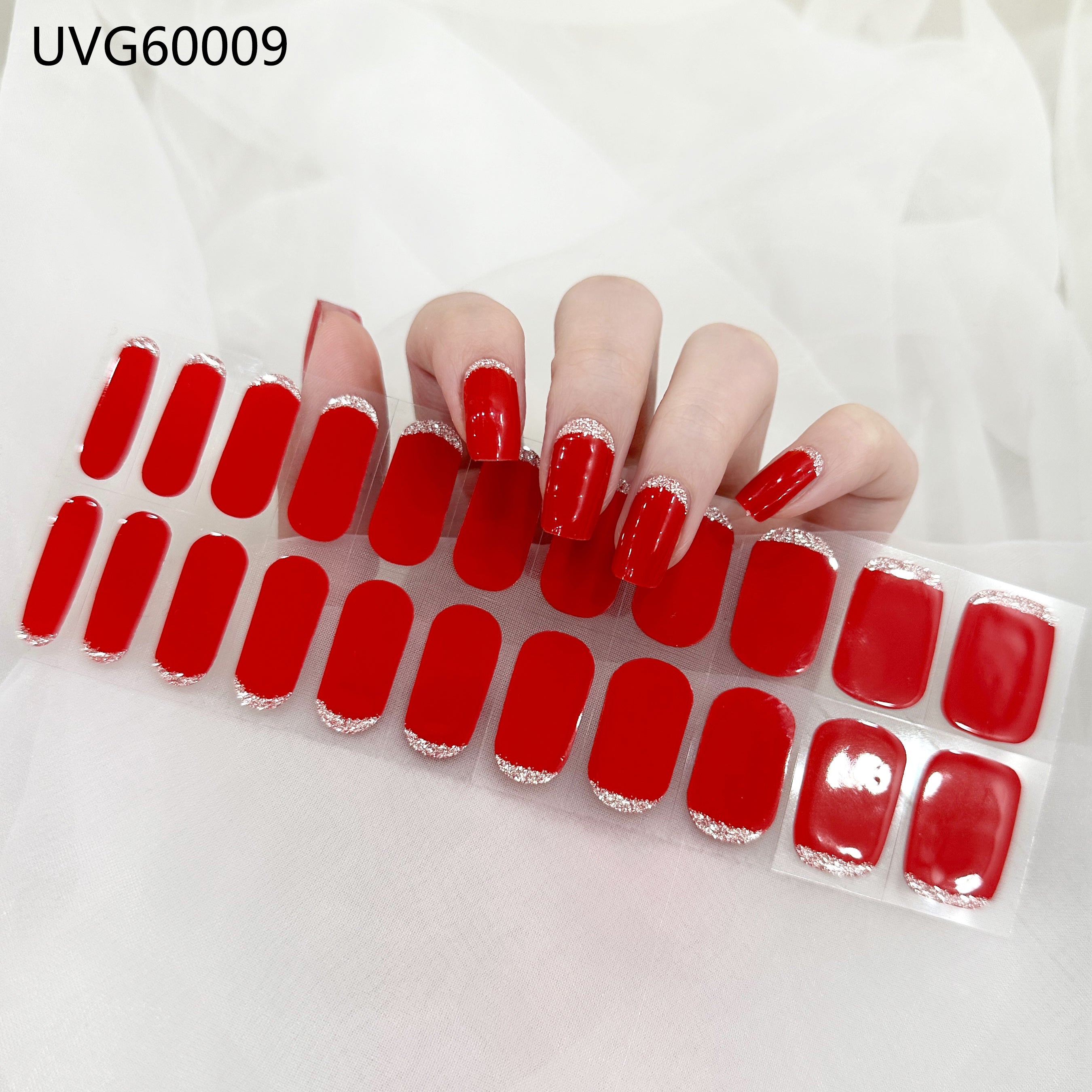 French red silver wire- UVG60009