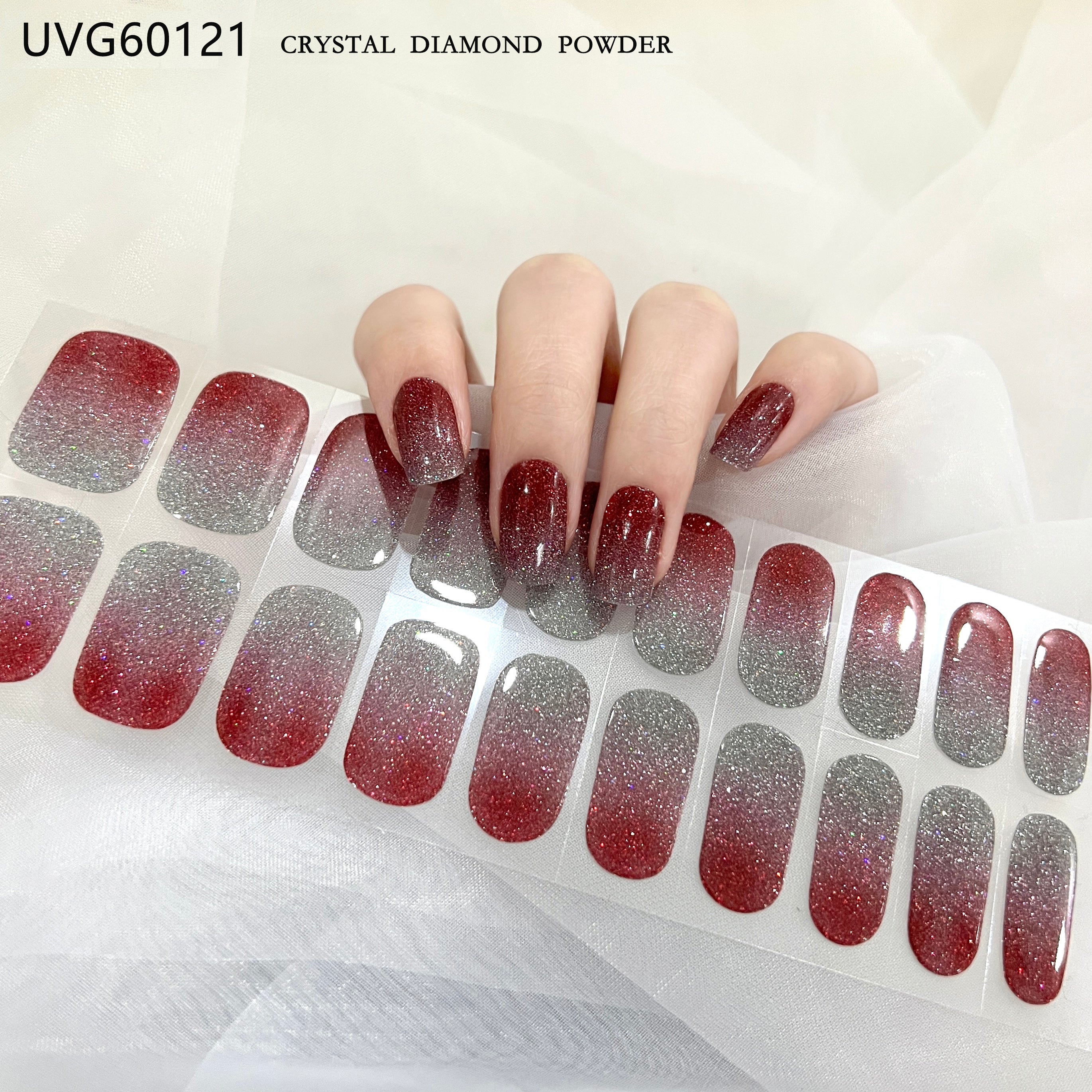 Red gradient Cat Eyes - UVG60121