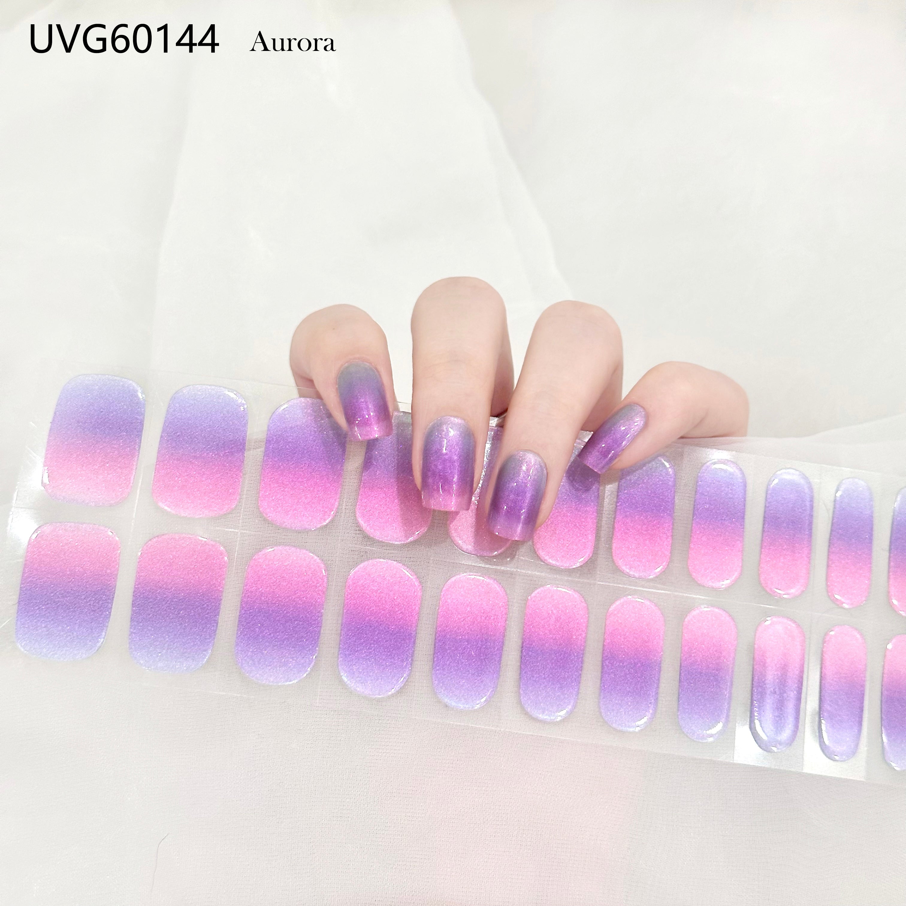 Purple Gradient Cat Eyes - UVG60143