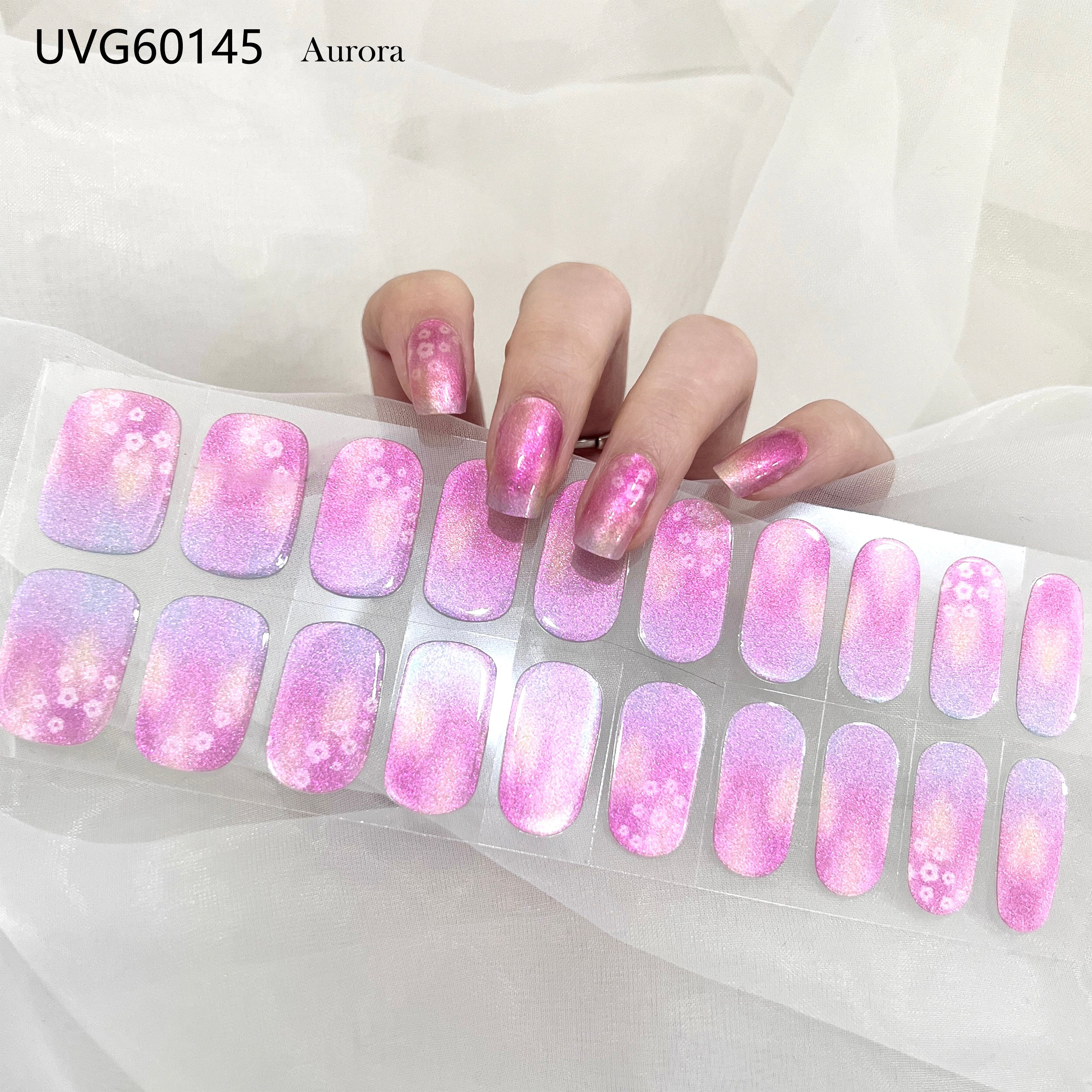 Purple snowflake- UVG60145