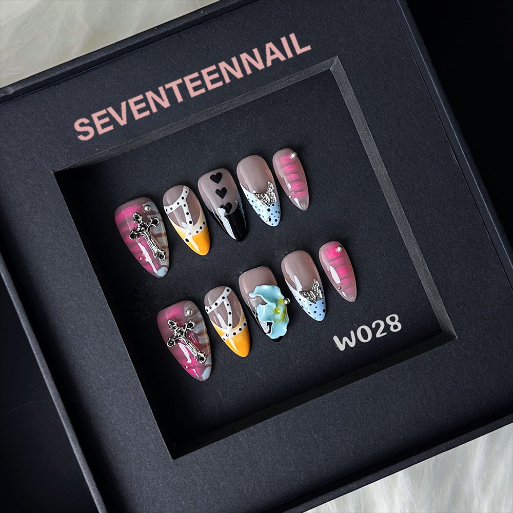 Rebel Heart-Handmade Nails