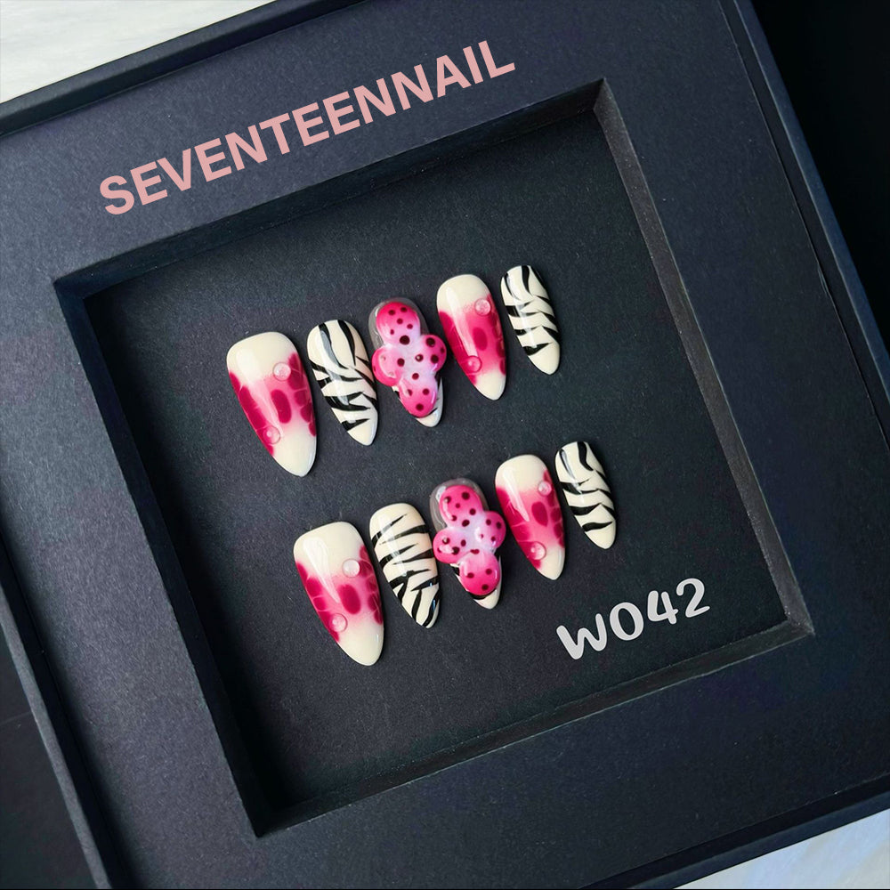Wild Berry-Handmade Nails