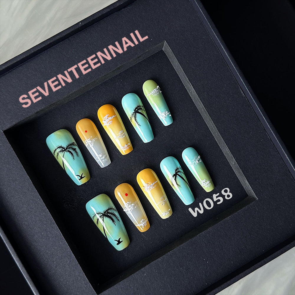 Island Memories-Handmade Nails