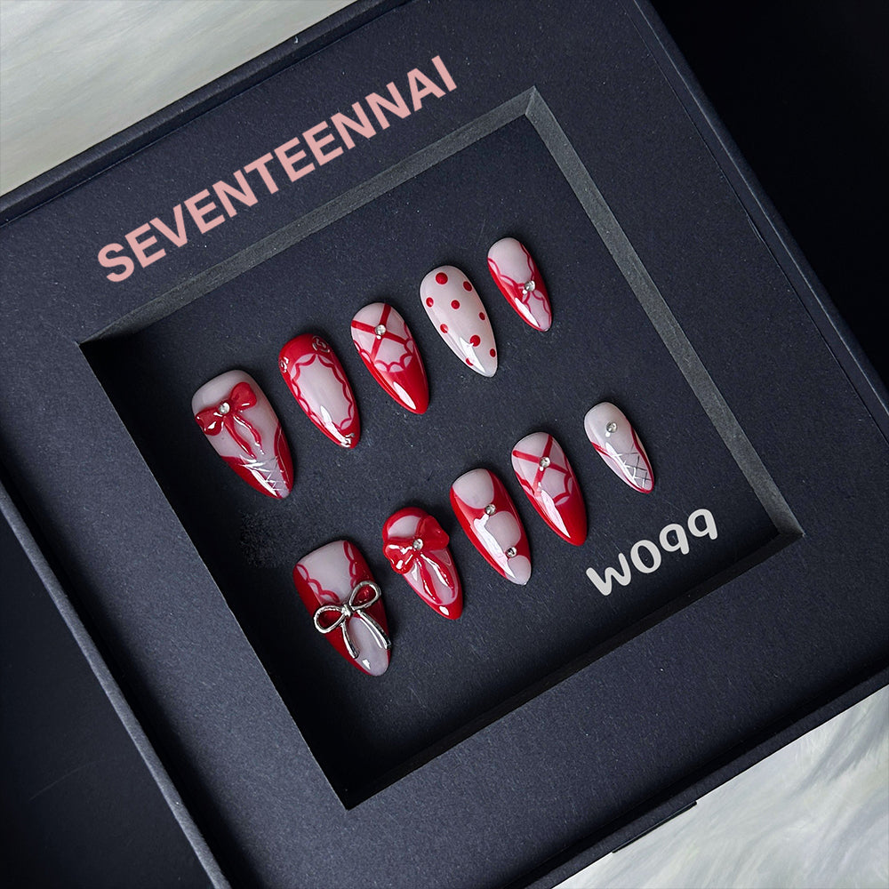 Velvet Whisper-Handmade Nails