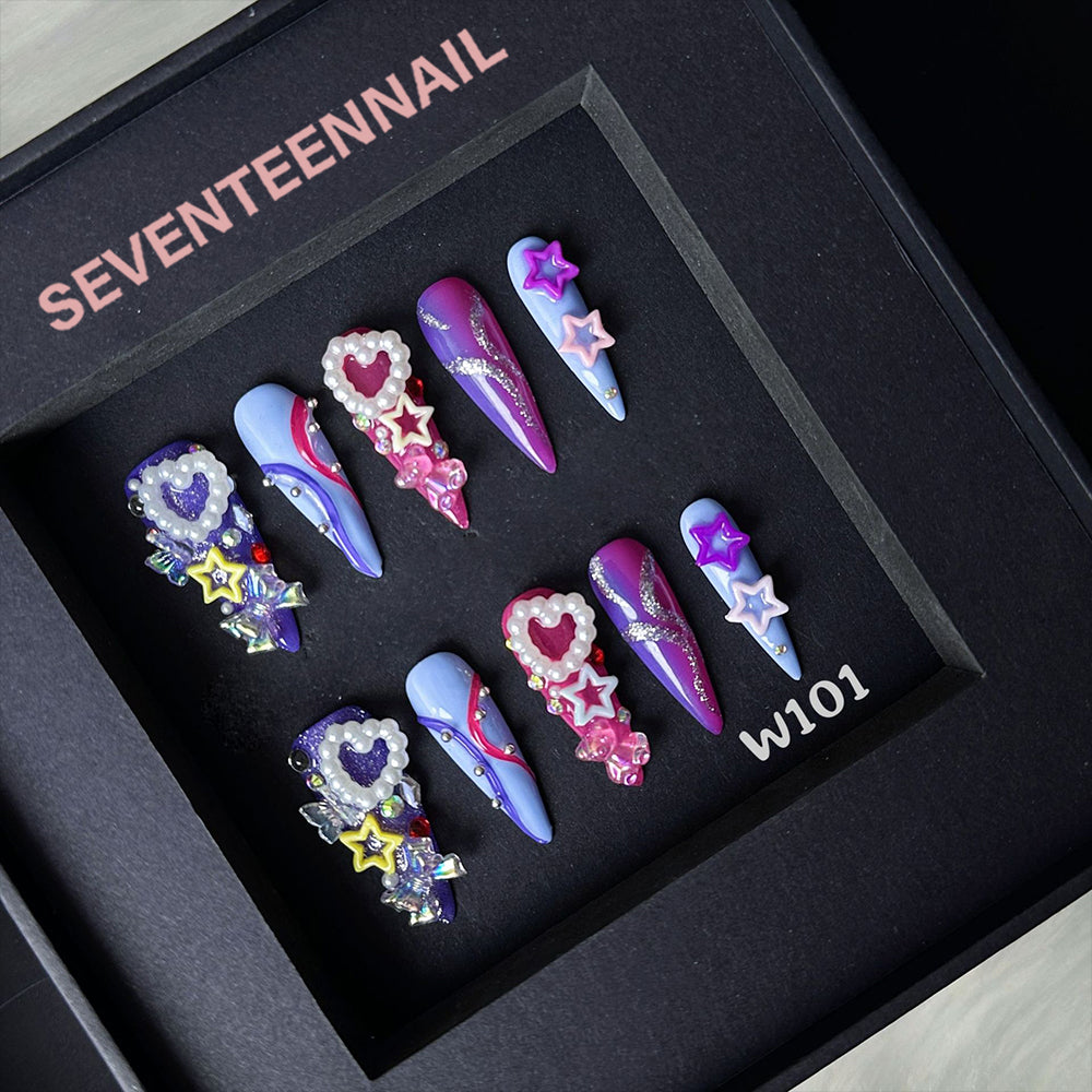 Wishing Spell-Handmade Nails