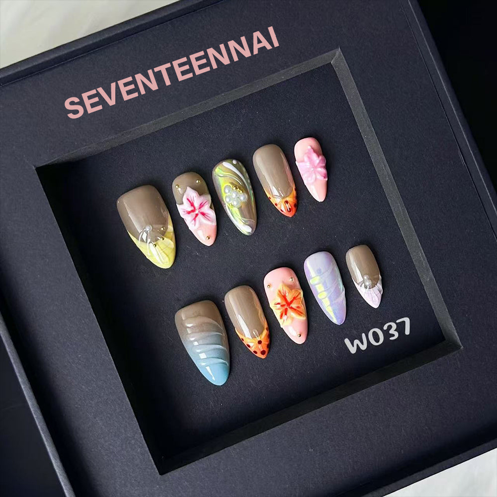 Soft Summer-Handmade Nails